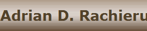 Adrian D. Rachieru